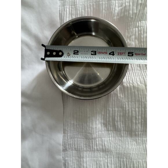 Pink Cat Pet Bowl Dishwasher Safe Silicon Metal Cute Girly - Picture 4 of 6